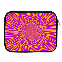 Psycedelic Warp Apple Ipad Zippered Sleeve by SaraThePixelPixie