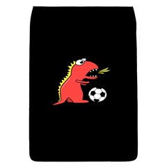 Black Cartoon Dinosaur Soccer Removable Flap Cover (small)