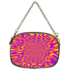 Psycedelic Warp Chain Purse (one Side) by SaraThePixelPixie