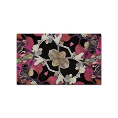 Floral Arabesque Decorative Artwork Sticker 100 Pack (rectangle) by dflcprints