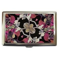 Floral Arabesque Decorative Artwork Cigarette Money Case