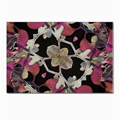 Floral Arabesque Decorative Artwork Postcards 5  X 7  (10 Pack) by dflcprints