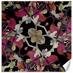 Floral Arabesque Decorative Artwork Canvas 20  x 20  (Unframed) 19 x19.27  Canvas - 1