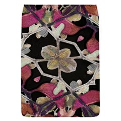 Floral Arabesque Decorative Artwork Removable Flap Cover (small)