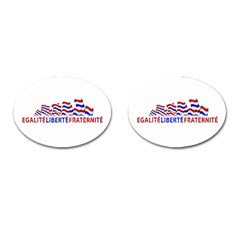 Bastille Day Cufflinks (oval)