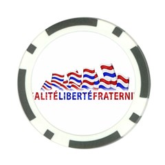 Bastille Day Poker Chip by dflcprints