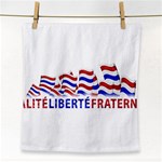 Bastille Day Face Towel Front