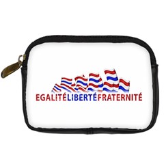 Bastille Day Digital Camera Leather Case by dflcprints