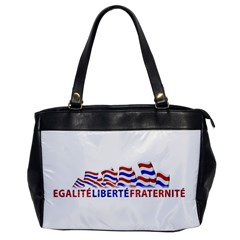 Bastille Day Oversize Office Handbag (one Side)