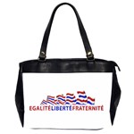 Bastille Day Oversize Office Handbag (Two Sides) Front