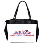 Bastille Day Oversize Office Handbag (Two Sides) Back