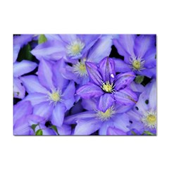 Purple Wildflowers For Fms A4 Sticker 10 Pack