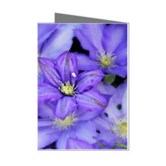 Purple Wildflowers For Fms Mini Greeting Card (8 Pack)