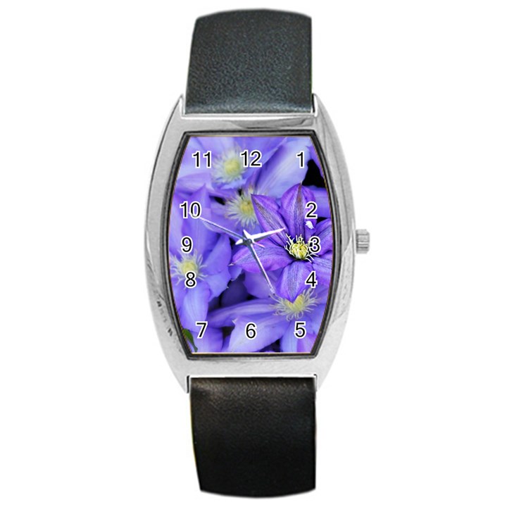 Purple Wildflowers For Fms Tonneau Leather Watch