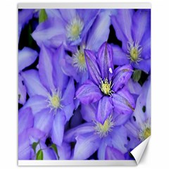 Purple Wildflowers For Fms Canvas 16  X 20  (unframed) by FunWithFibro