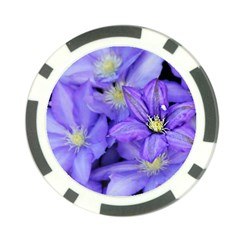 Purple Wildflowers For Fms Poker Chip (10 Pack)