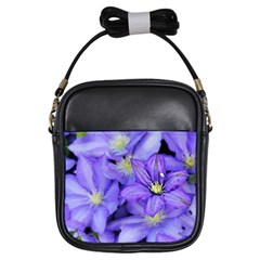 Purple Wildflowers For Fms Girl s Sling Bag by FunWithFibro