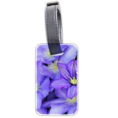 Purple Wildflowers For Fms Luggage Tag (two Sides)