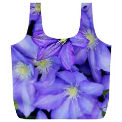 Purple Wildflowers For Fms Reusable Bag (xl) by FunWithFibro