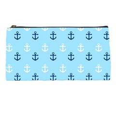 Anchors In Blue And White Pencil Case by StuffOrSomething