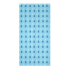 Anchors In Blue And White Shower Curtain 36  X 72  (stall)