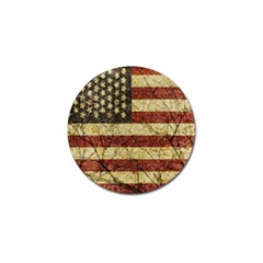 Vinatge American Roots Golf Ball Marker by dflcprints