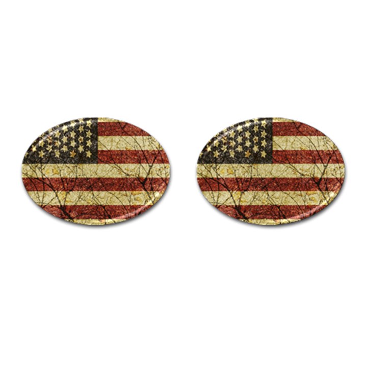 Vinatge American Roots Cufflinks (Oval)