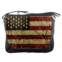 Vinatge American Roots Messenger Bag by dflcprints