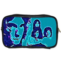 Led Zeppelin Digital Painting Travel Toiletry Bag (two Sides) by SaraThePixelPixie