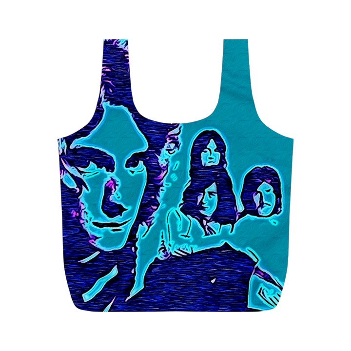 Led Zeppelin Digital Painting Reusable Bag (M)