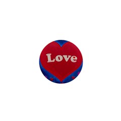 Love Theme Concept  Illustration Motif  1  Mini Button Magnet