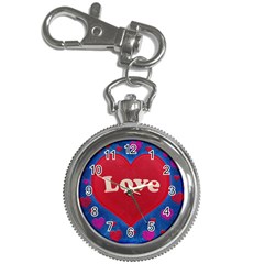 Love Theme Concept  Illustration Motif  Key Chain Watch by dflcprints