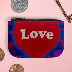 Love Theme Concept  Illustration Motif  Coin Change Purse by dflcprints