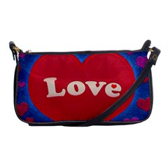 Love Theme Concept  Illustration Motif  Evening Bag by dflcprints