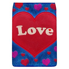 Love Theme Concept  Illustration Motif  Removable Flap Cover (large) by dflcprints