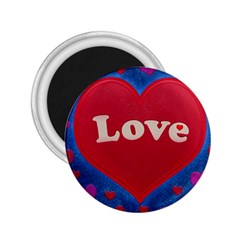 Love Theme Concept  Illustration Motif  2 25  Button Magnet