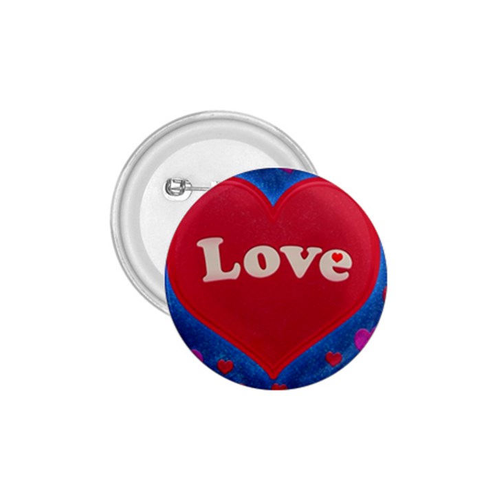 Love theme concept  illustration motif  1.75  Button