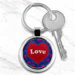 Love theme concept  illustration motif  Key Chain (Round) Front