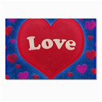 Love theme concept  illustration motif  Postcards 5  x 7  (10 Pack) Front