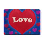 Love theme concept  illustration motif  Small Door Mat 24 x16  Door Mat