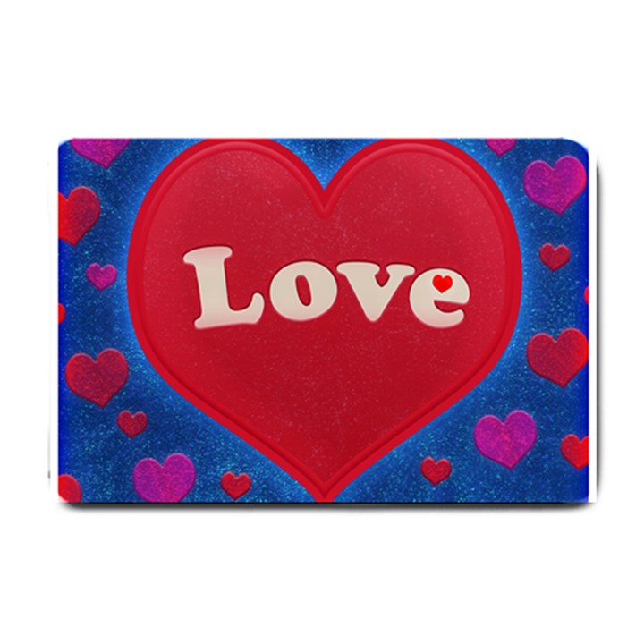 Love theme concept  illustration motif  Small Door Mat