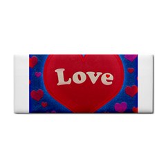 Love Theme Concept  Illustration Motif  Hand Towel