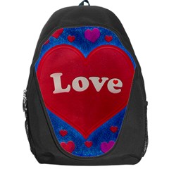 Love Theme Concept  Illustration Motif  Backpack Bag