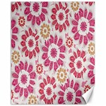 Feminine Flowers Pattern Canvas 16  x 20  (Unframed) 15.75 x19.29  Canvas - 1