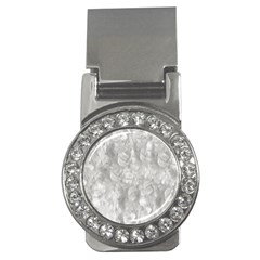 Abstract In Silver Money Clip (cz)