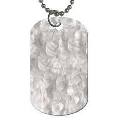 Abstract In Silver Dog Tag (one Sided) by StuffOrSomething