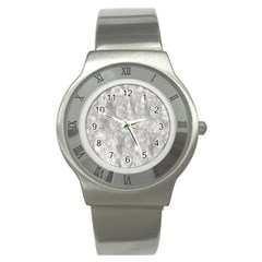 Abstract In Silver Stainless Steel Watch (slim) by StuffOrSomething