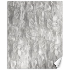 Abstract In Silver Canvas 16  X 20  (unframed) by StuffOrSomething