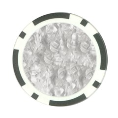 Abstract In Silver Poker Chip