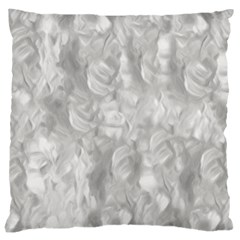 Abstract In Silver Large Cushion Case (single Sided)  by StuffOrSomething